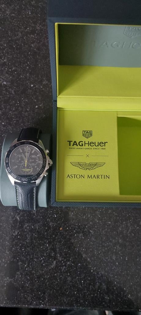 TAG Heuer Aston Martin Racingn Special Edition Horloge, Ophalen, Nieuw, Leer, TAG Heuer
