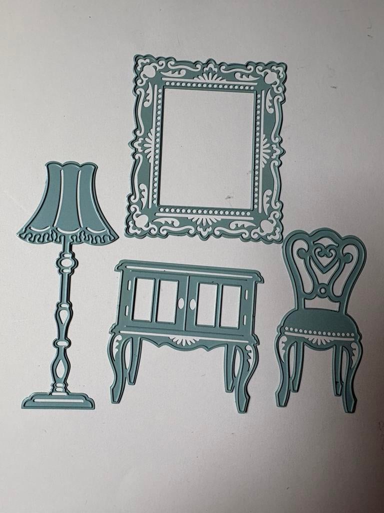 Marianne design snijmal woonkamer, Hobby en Vrije tijd, Ophalen of Verzenden, Zo goed als nieuw, Overige thema's, Pons of Mal