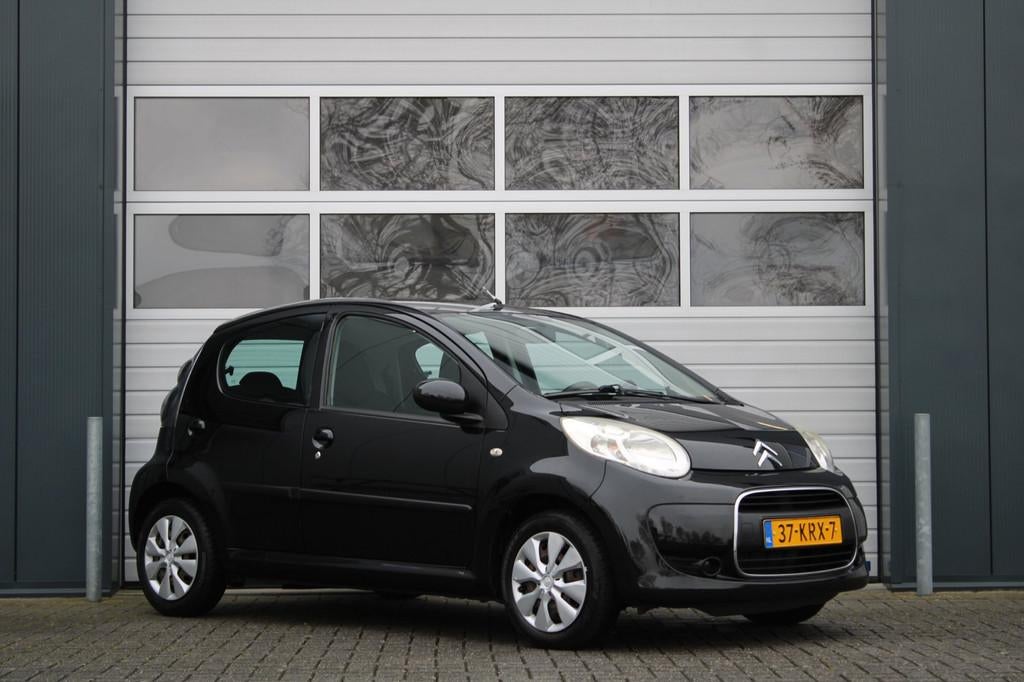 Citroen C1 1.0-12V Ambiance 5-Deurs Airco/Stuurbekrachtiging, Voorwielaandrijving, Stof, Gebruikt, Zwart