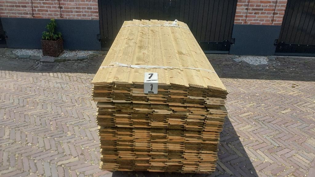 geïmpregneerd kort rabat, Ophalen of Verzenden, Nieuw, 250 cm of meer, Planken