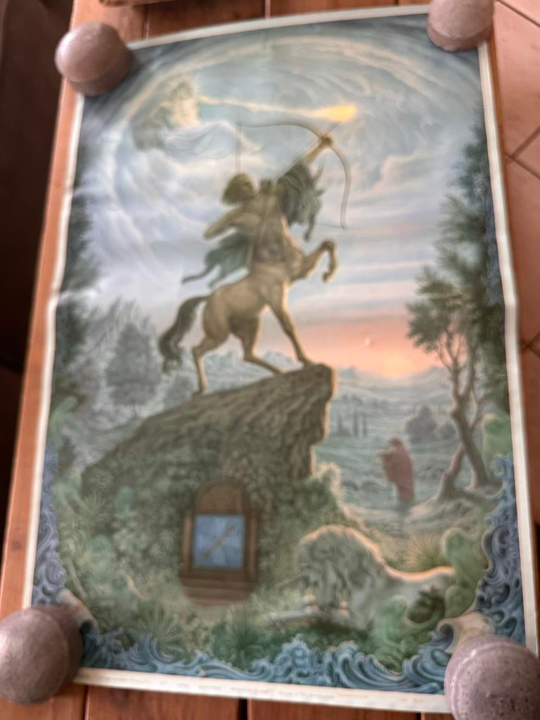 Reproductie Johfra Bosschart - Boogschutter, Ophalen