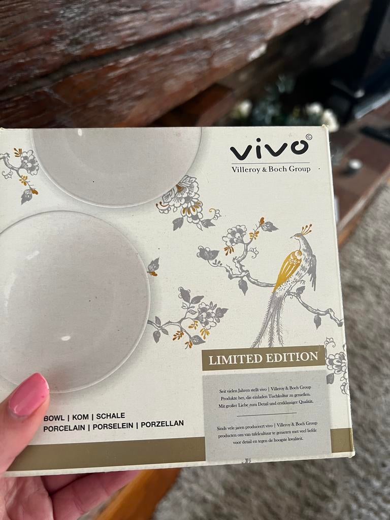 Villeroy en Boch 2 schaaltjes Vivo limited edition, Ophalen
