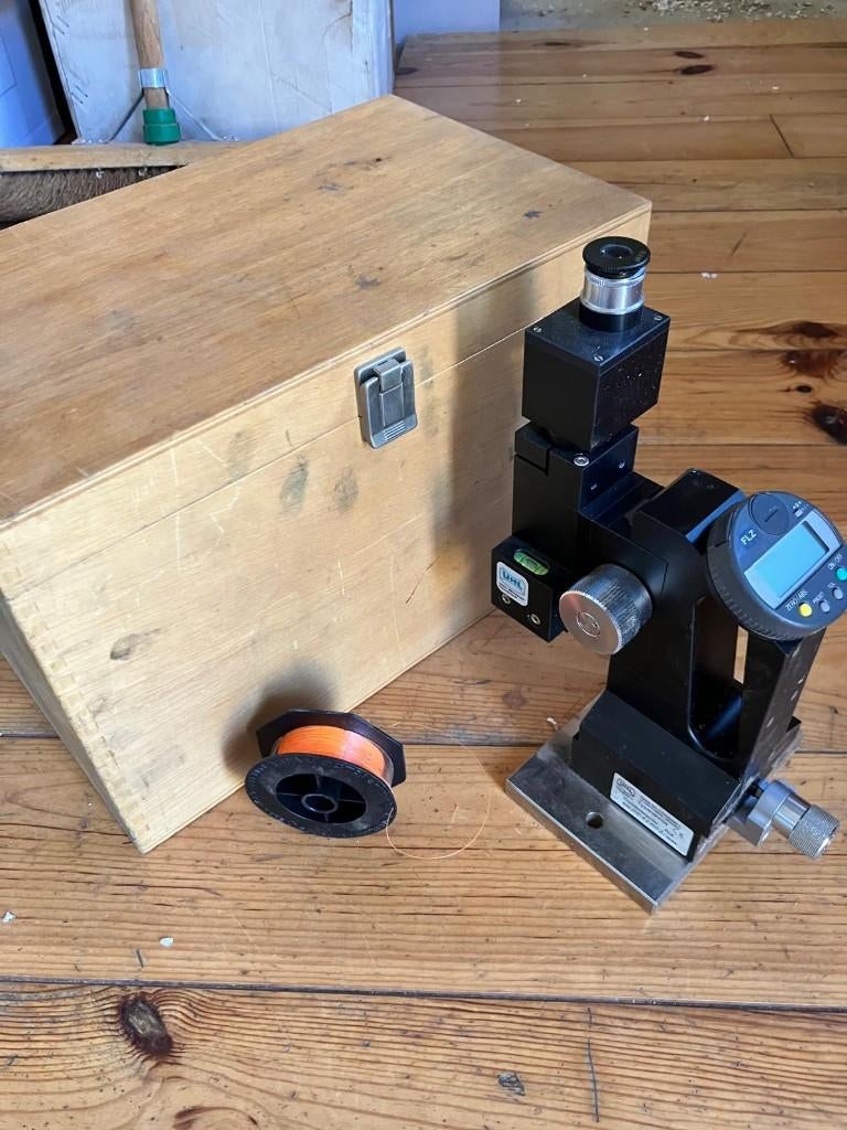 Walter Uhl Digitale uitlijningsmicroscoop, Audio, Tv en Foto, Optische apparatuur | Microscopen, Ophalen, Zo goed als nieuw, 400x tot 1000x