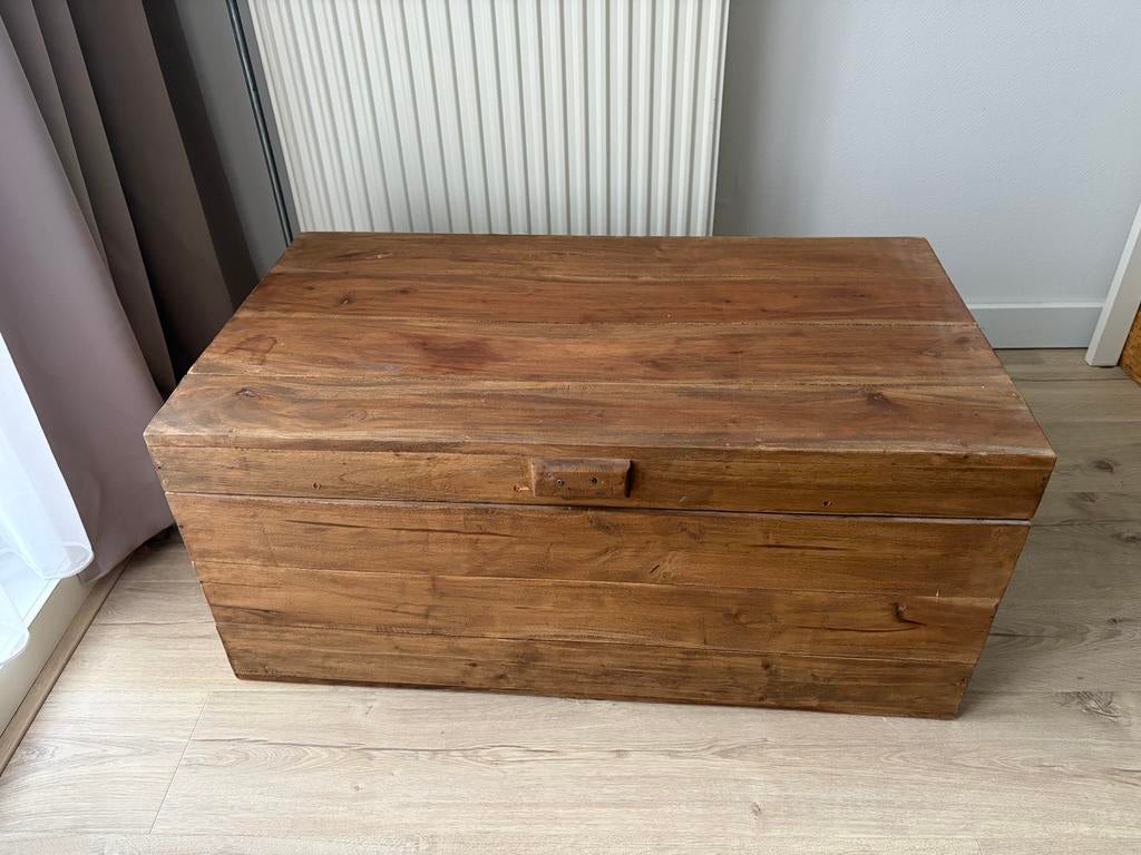 Houten kist xenos 90 x 50 x 40, Ophalen of Verzenden, 50 tot 100 cm, Minder dan 50 cm