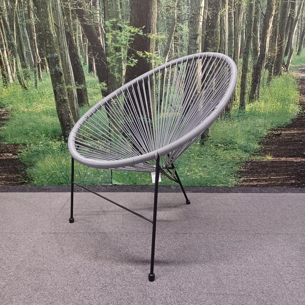 draadstoel grijs, Huis en Inrichting, Stoelen, Ophalen, Vier, Grijs, Beekendonk@hubo.nl