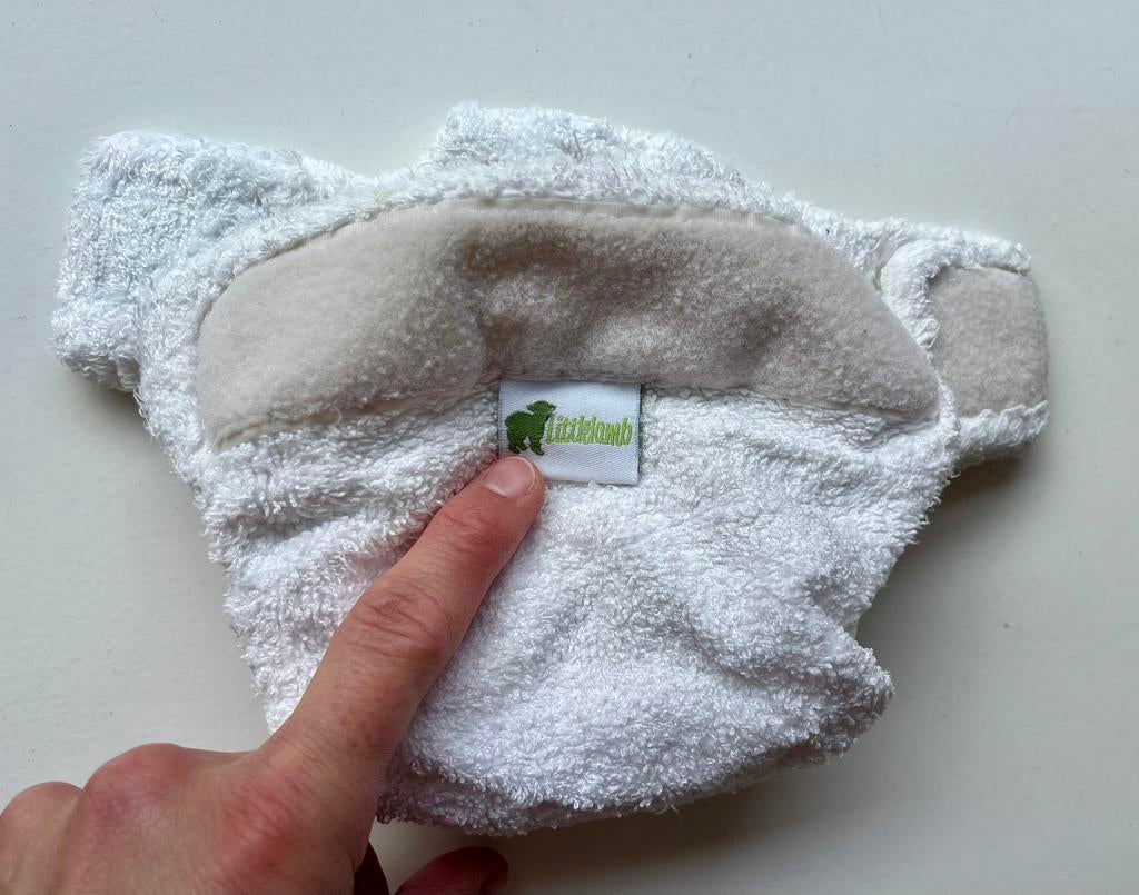 Wasbare luiers newborn Little Lamb, Kinderen en Baby's, Ophalen of Verzenden, Gebruikt, Jongetje of Meisje