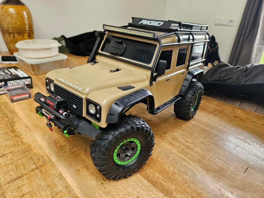 Traxxas TRX-4 complete set., Elektro, Auto offroad, Ophalen of Verzenden, Zo goed als nieuw