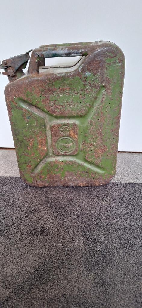 Jerrycan uit Leger afkomstig / 5 Liter, Ophalen, Landmacht, Duitsland