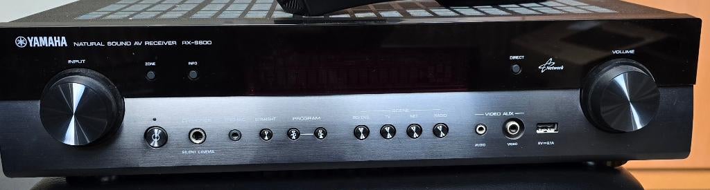 Yamaha AV receiver RX-S600, Audio, Tv en Foto, Versterkers en Receivers, Gebruikt, Yamaha, Ophalen of Verzenden, 60 tot 120 watt