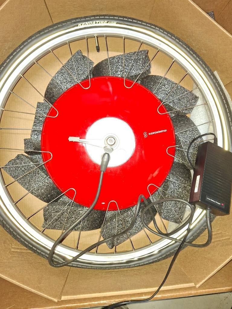 Copenhagen wheel, Ophalen, Nieuw