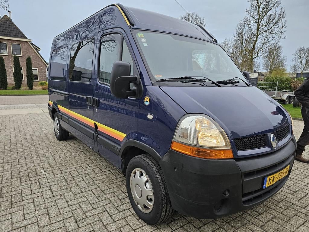 Renault master camper diesel zeer mooi. 2004, Overige merken, Buscamper of Camperbus, Tot en met 2, Bedrijf