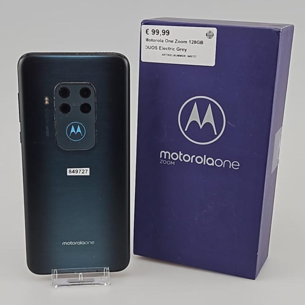 Motorola One Zoom 128GB DUOS Electric Grey, Motorola, Gebruikt, Support@motorola.com, 222 W. Merchandise Mart Plaza
Suite 1800
Chicago, IL 60654
United States