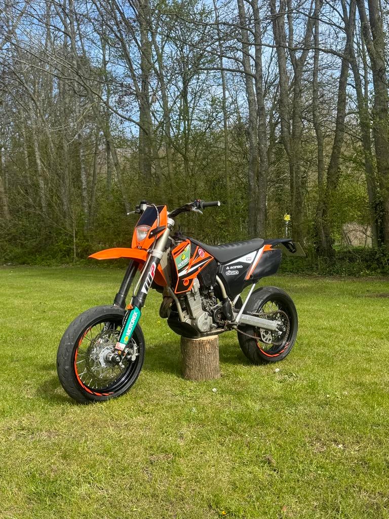 KTM 525 Supermotard-supermoto – Topstaat | Elektrische start, Particulier, 510 cc, 1 cilinder, 12 t/m 35 kW