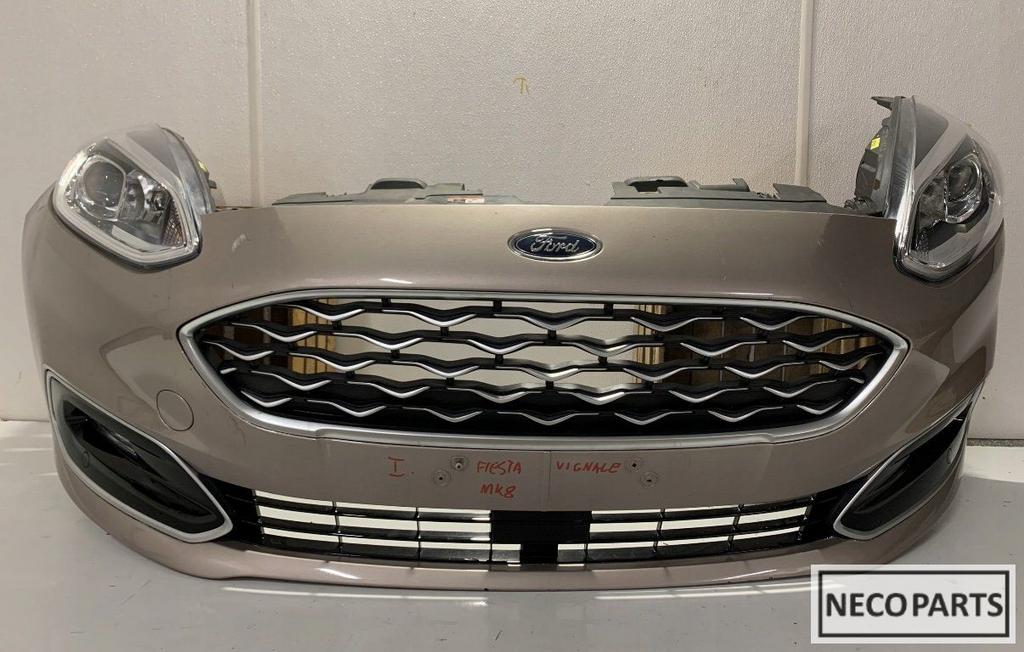 FORD FIESTA MK8 VIGNALE VOORKOP BUMPER KOELER MOTORKAP, Gebruikt, -, Ophalen of Verzenden, Ford