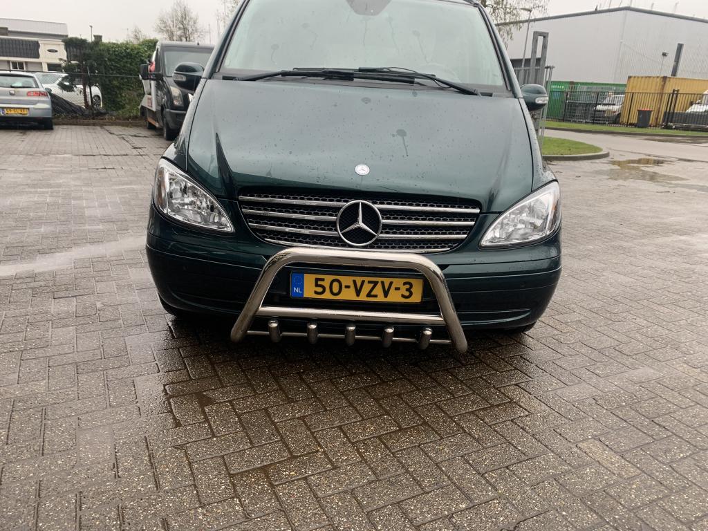 Mercedes-Benz Vito W639 Pushbar Bullbar met carterbeschermer, Niet ingevuld, Niet ingevuld, Niet ingevuld