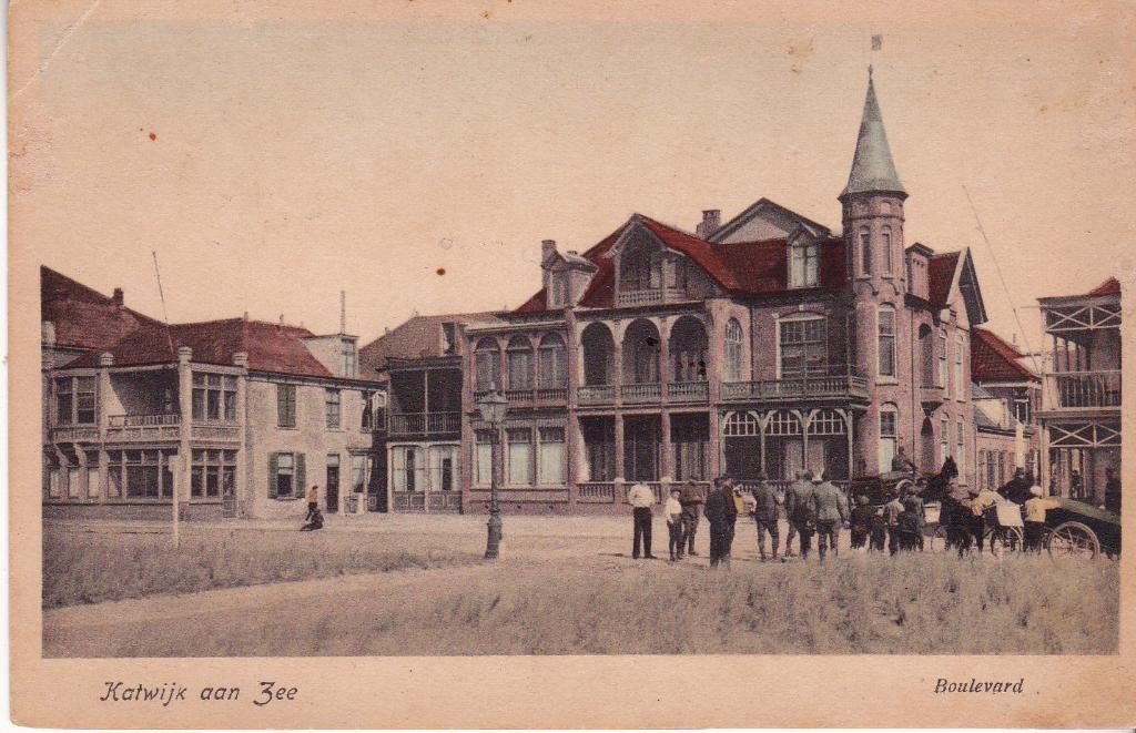 KATWIJK AAN ZEE BOULEVARD, Verzamelen, Ansichtkaarten | Nederland, Ophalen of Verzenden, Voor 1920, Noord-Brabant