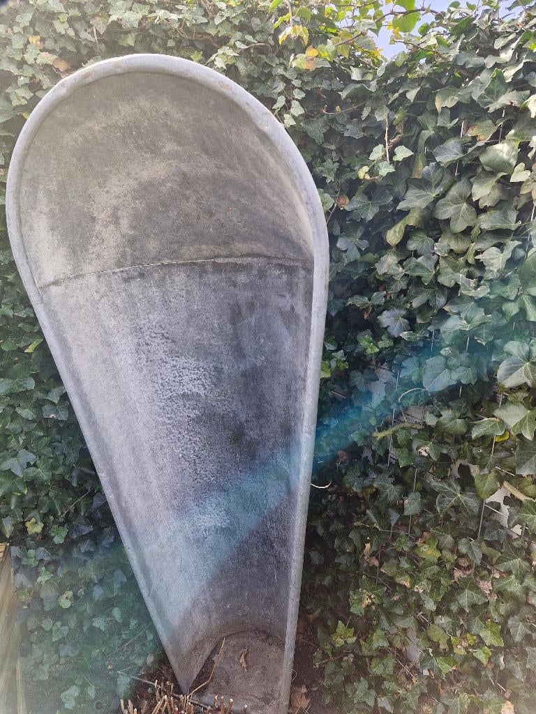 Zinken badkuip, Gebruikt, 100 cm of meer, Ophalen of Verzenden, Metaal