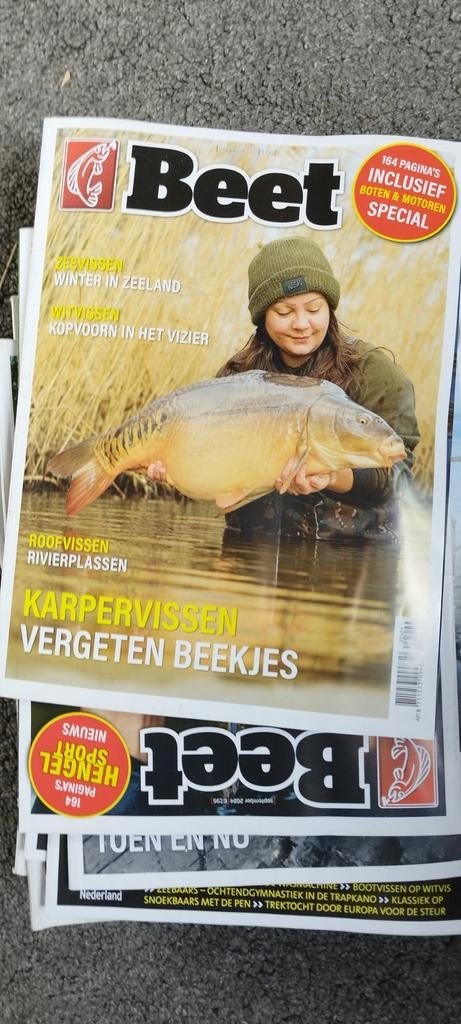 20 Visbladen Beet en Het Visblad - Vismagazines, Ophalen of Verzenden, Zo goed als nieuw, Overige typen