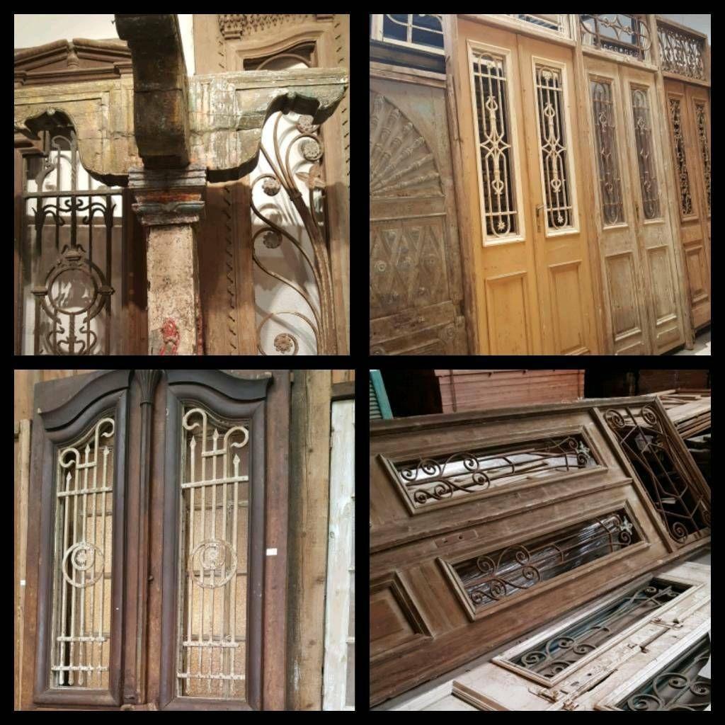 ANTIEKE DEUREN!! DUBBELE DEUREN, KELDER DEUREN, IJZERWERK!!, Ophalen of Verzenden