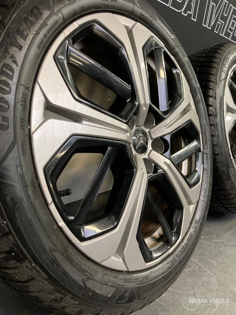 19” originele Citroen C5 X / Aircross velgen + winterbanden, 19 inch, Gebruikt, -, -