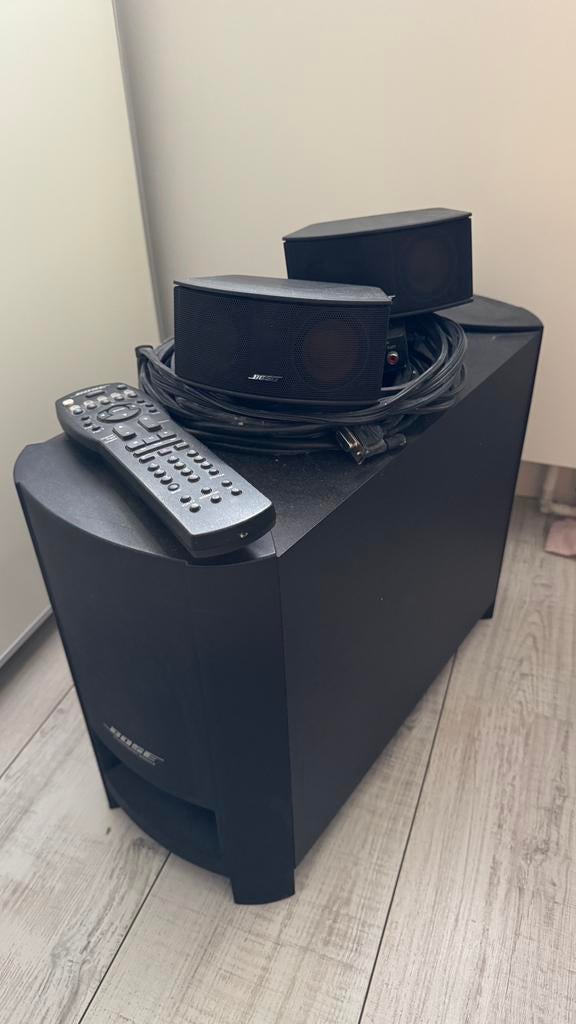 Bose Cinemate GS 2, Audio, Tv en Foto, Home Cinema-sets, 2.1-systeem, 70 watt of meer, Zo goed als nieuw, Overige spelers