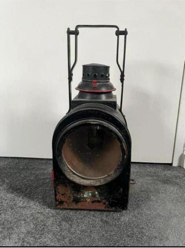 Spoorweglamp/ seinlamp Nederlandse Spoorwegen, Ophalen of Verzenden, Gebruikt, Trein, Overige typen