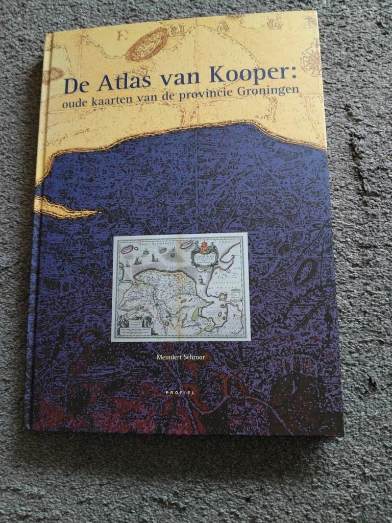 De Atlas van Kooper: Oude kaarten van de provincie Groningen, Overige atlassen, Ophalen of Verzenden, Zo goed als nieuw, Nederland