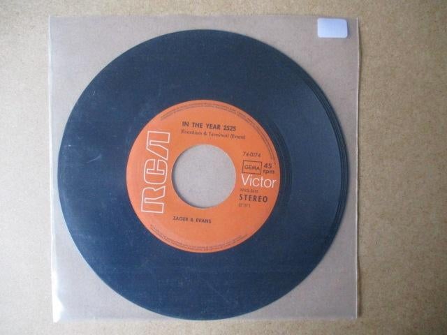 s5473 zager and evans - in the year 2525, Ophalen, Gebruikt, Overige genres, 7 inch