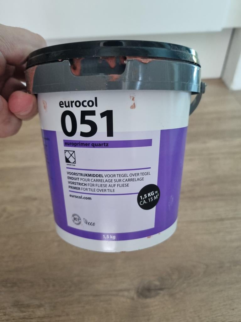 Tegelbenodigdheden: Primer, Voegmiddel, Flex-Speis, Overige typen, 10 m² of meer, Overige materialen, 60 cm of meer