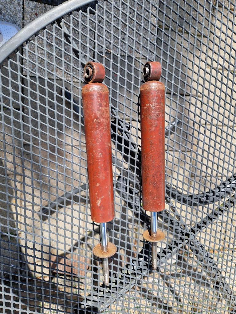 2x gebruikte Boge schokbreker achterzijde classic mini, Ophalen of Verzenden, Gereviseerd, Austin