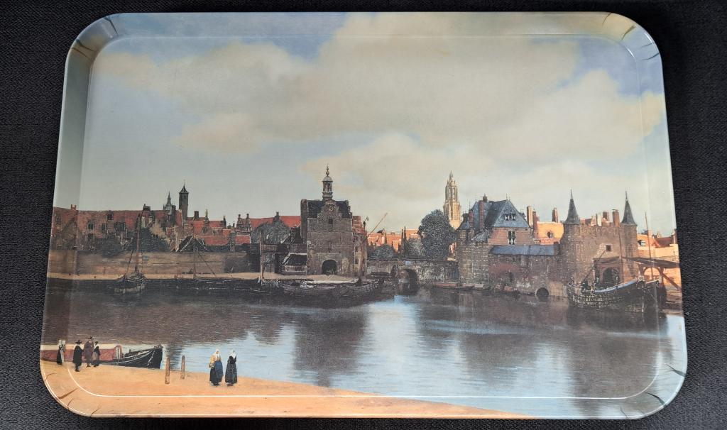 Johannes Vermeer dienblad, Ophalen of Verzenden