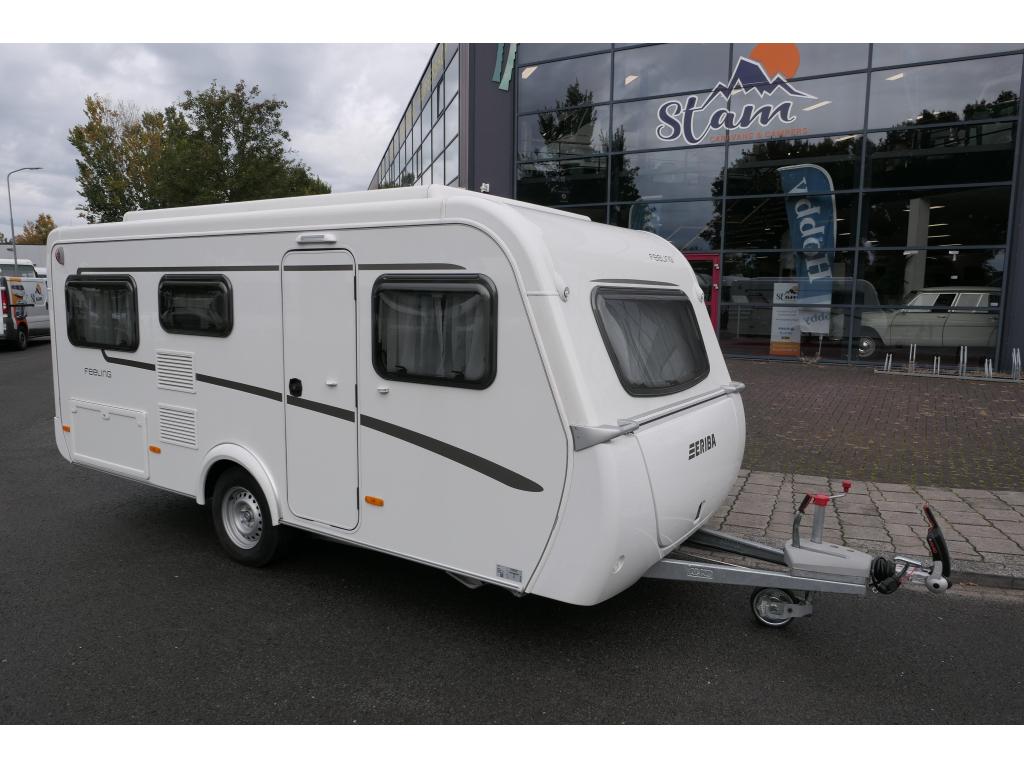 Eriba Feeling 425 NIEUW STAAT, Standaardzit, Tot en met 2, 4 tot 5 meter, Eriba