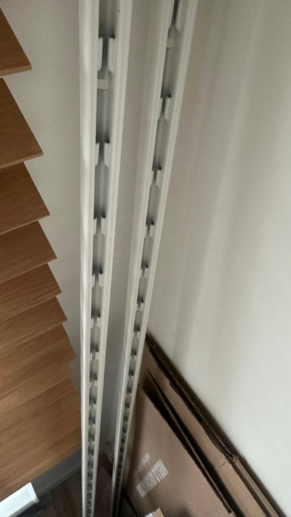 IKEA BOAXEL stellingkast - wit, 62x40x201 cm, Huis en Inrichting, Ophalen, Gebruikt