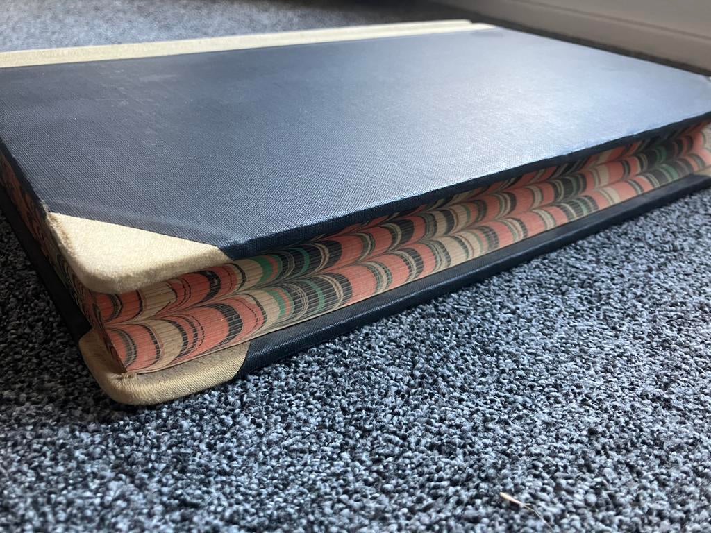 Antiek kasboek grootboek in nieuwstaat, Ophalen