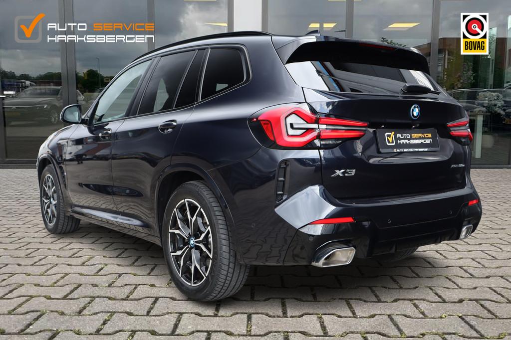 BMW X3 xDrive30e M-Sport | Led | Memory | Leder | (bj 2023), 1998 cc, Gebruikt, Zwart, 2000 kg