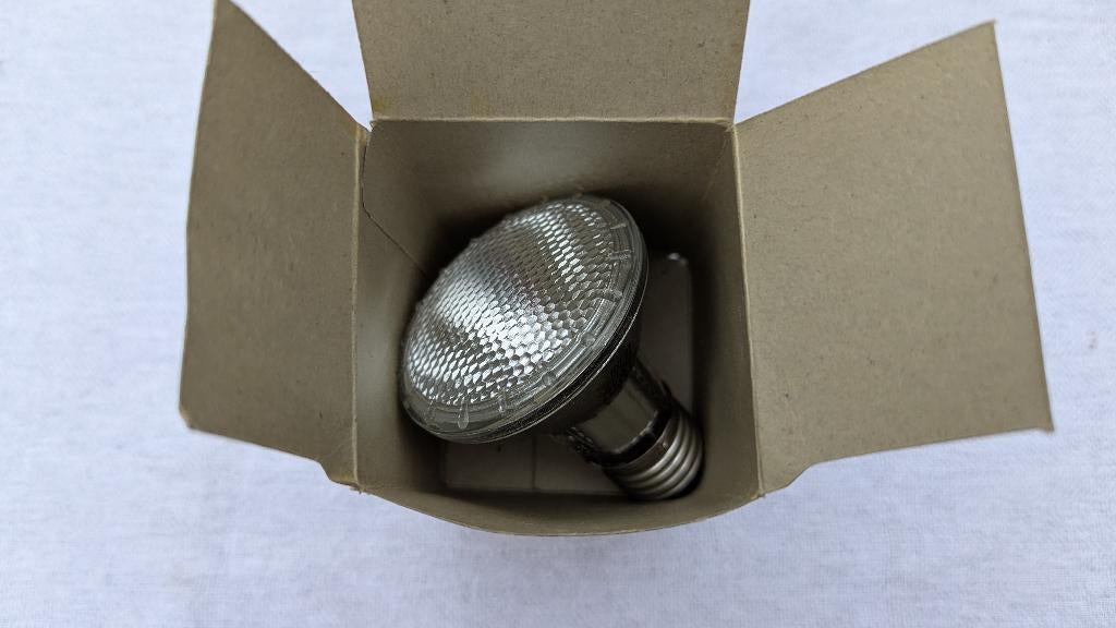 Brite PAR 20 E27 230V 50W FLOOD, Ophalen of Verzenden, Nieuw, E27 (groot), Halogeen (gloei)lamp
