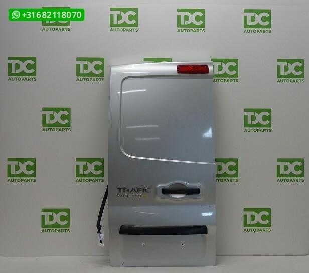 Renault Trafic ('14-'19) Achterdeur links dicht zilvergrijs, Gebruikt, Ophalen of Verzenden, Achter, Renault