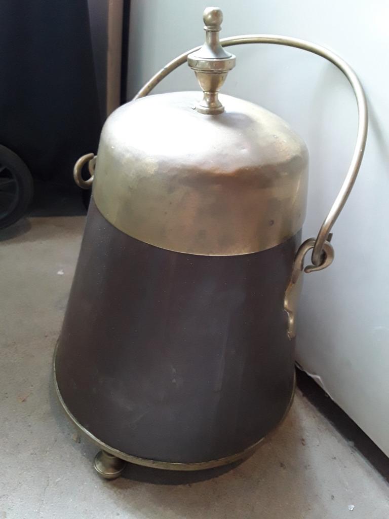 Koperen doofpot ketel, Ophalen