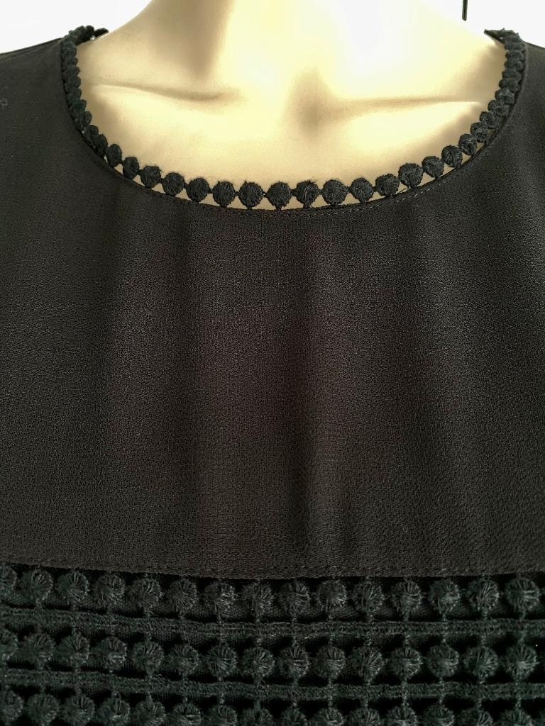 H549 Eksept: maat M=38/40 jurk jurkje lang tuniek zwart, Maat 38/40 (M), Zwart, Ophalen of Verzenden, Zo goed als nieuw