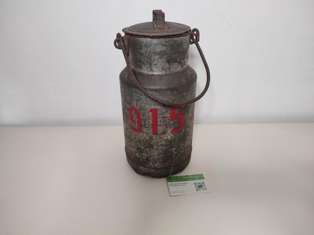 K520 VINTAGE jaren 50 melkbus klein model ijzer, Gebruikt, Onbekend, Ophalen of Verzenden, Onbekend