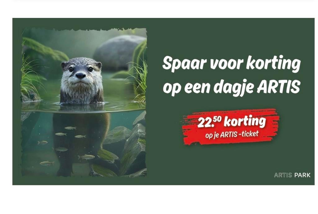 2 volle en 1 met 7 zegels spaarkaarten Artis Dekamarkt, Verzamelen, Supermarktacties, Dekamarkt, Ophalen of Verzenden