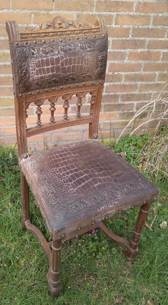 1 kasteel stoel, Ophalen