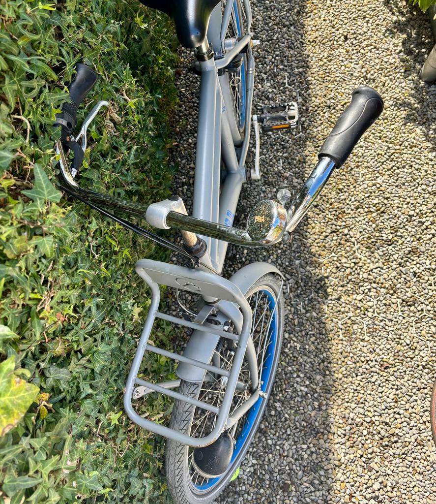 Gazelle kinderfiets met voordrager, Ophalen, Gebruikt, Minder dan 16 inch