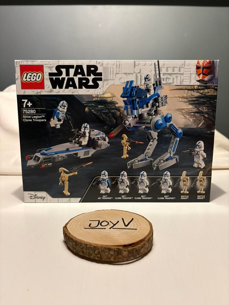 Lego Star Wars 75280 501st Legion Clone Troopers NIEUW, Ophalen of Verzenden, Nieuw, Complete set, Lego