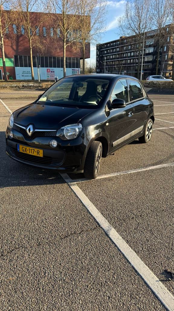 Renault Twingo 1.0 SCe 2015|CarPlay|Airco|Zuinig|Nette staat, Auto's, Zwart, 840 kg, 4 stoelen, Zwart