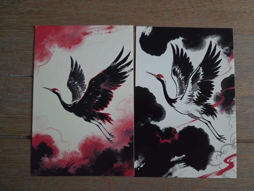 KRAANVOGELS JAPAN 3, Ophalen, Voor 1920, Paard