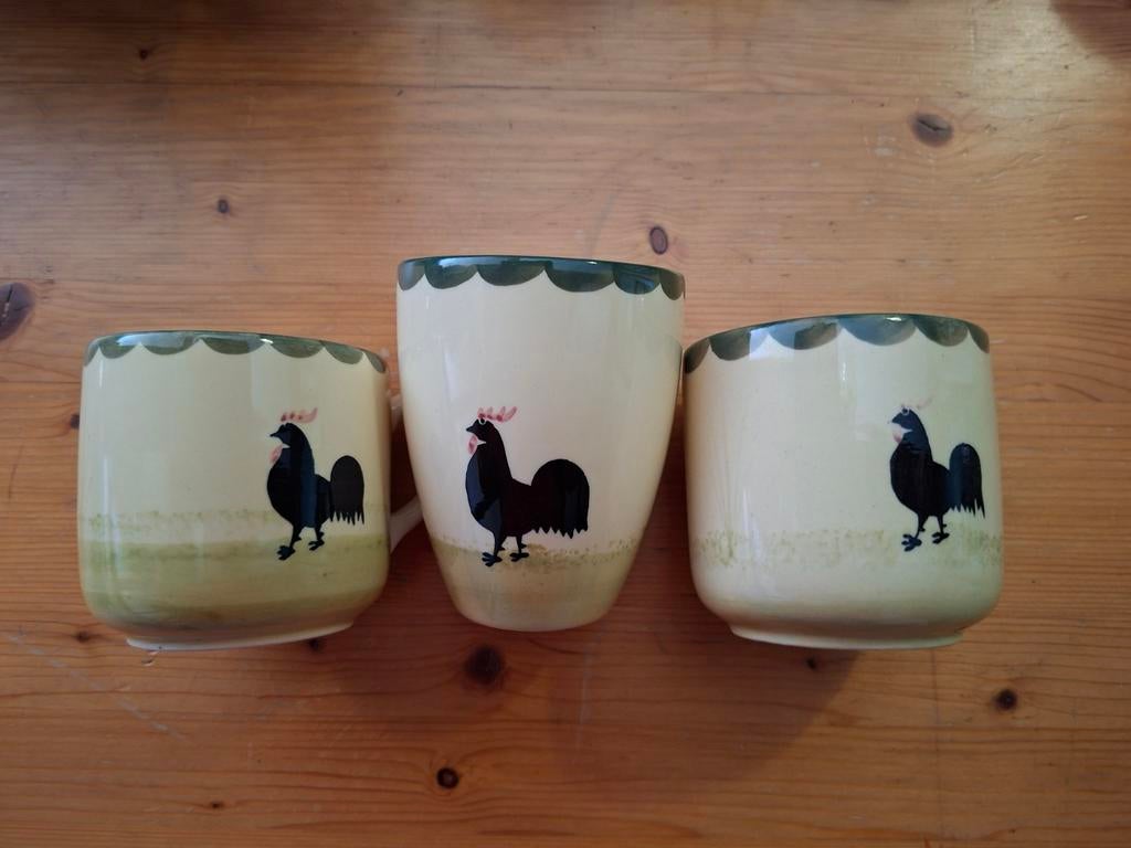 Zeller keramik, Ophalen of Verzenden, Aardewerk, Overige stijlen, Kop(pen) en/of Schotel(s)