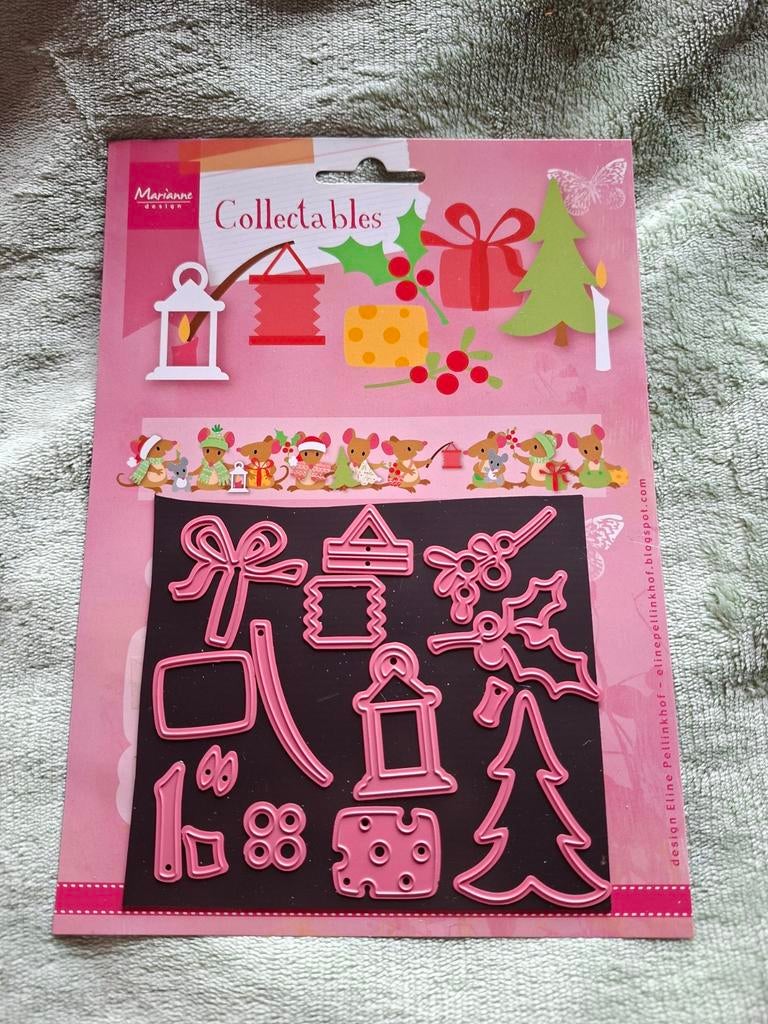 Marianne Design Collectables - Kerst Stansset, Hobby en Vrije tijd, Knutselen, Nieuw, Gereedschap of Toebehoren, Ophalen of Verzenden