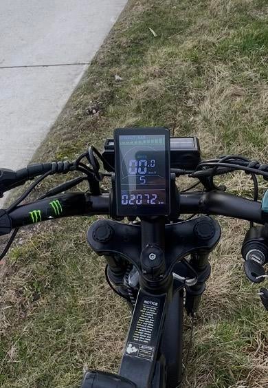 Fatbike display 5 pin opvoerbaar, Fietsen en Brommers, Ophalen of Verzenden, Zo goed als nieuw, Fatbike, Stuur