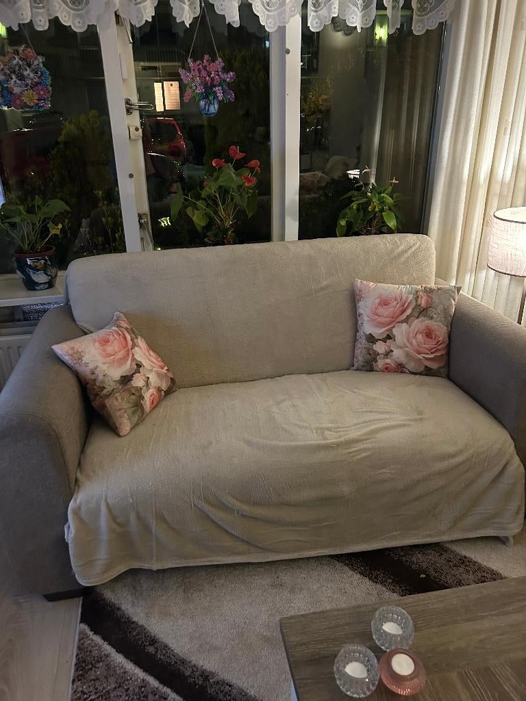 2 zits bank, Ophalen, Gebruikt, Minder dan 75 cm, 150 tot 200 cm